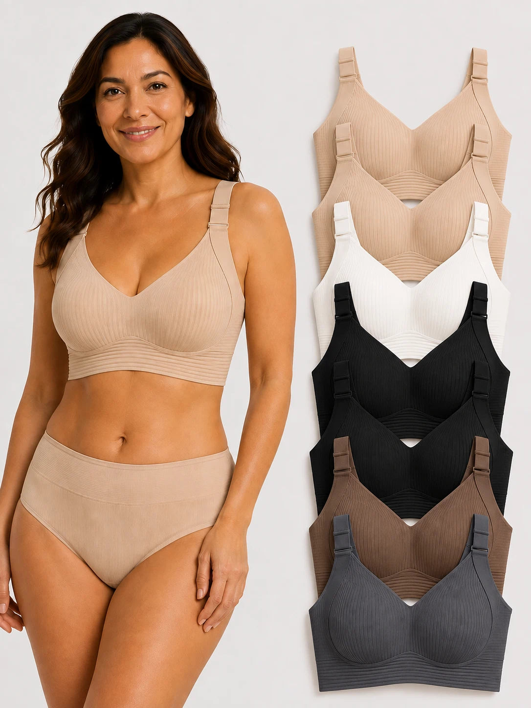 ComfortBra® | Colección semana completa de 7 brasiers sin varillas