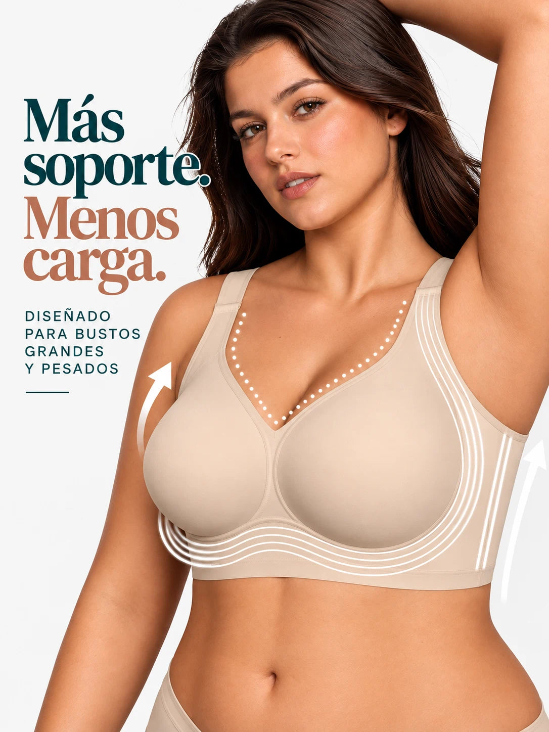 SupportBra® | Soporte para bustos grandes y pesados