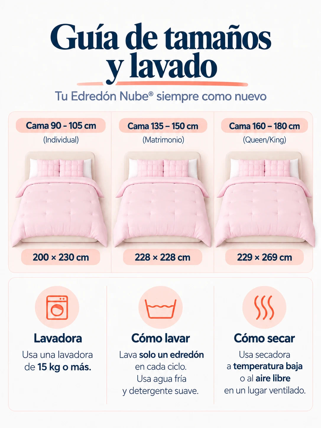 Edredón Nube® | Doble relleno ultrasuave