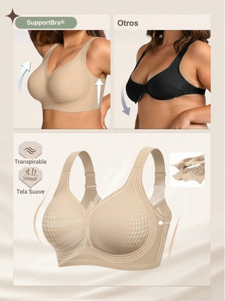 SupportBra® | Sujeción y forma, sin aros.